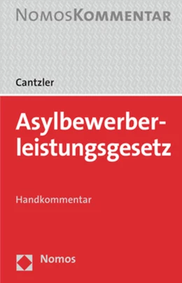 Abbildung von Cantzler | Asylbewerberleistungsgesetz | 1. Auflage | 2018 | beck-shop.de