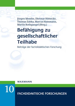 Abbildung von Menthe / Höttecke | Befähigung zu gesellschaftlicher Teilhabe | 1. Auflage | 2017 | beck-shop.de