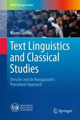 Abbildung von Giuffrè | Text Linguistics and Classical Studies | 1. Auflage | 2016 | beck-shop.de