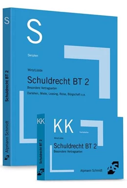 Abbildung von Wirtz / Lüdde | Skript Schuldrecht BT 2 + Karteikarten Schuldrecht BT 2 - Set | 1. Auflage | 2016 | beck-shop.de