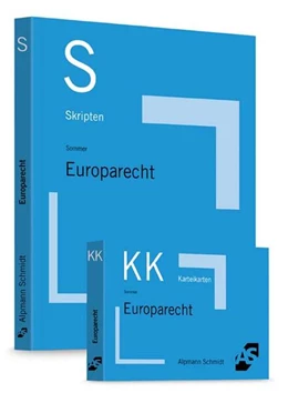 Abbildung von Sommer / Haack | Skript Europarecht + Karteikarten Europarecht - Set | 1. Auflage | 2018 | beck-shop.de