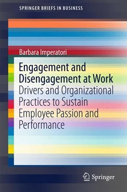Abbildung von Imperatori | Engagement and Disengagement at Work | 1. Auflage | 2017 | beck-shop.de
