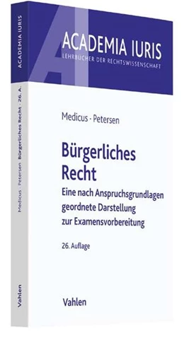 Abbildung von Medicus / Petersen | Bürgerliches Recht | 26. Auflage | 2017 | beck-shop.de