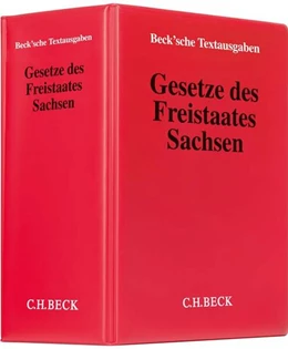 Abbildung von Gesetze des Freistaates Sachsen | 79. Auflage | 2022 | beck-shop.de