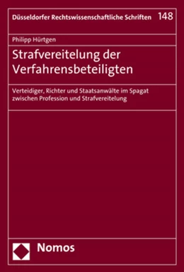 Abbildung von Hürtgen | Strafvereitelung der Verfahrensbeteiligten | 1. Auflage | 2017 | beck-shop.de