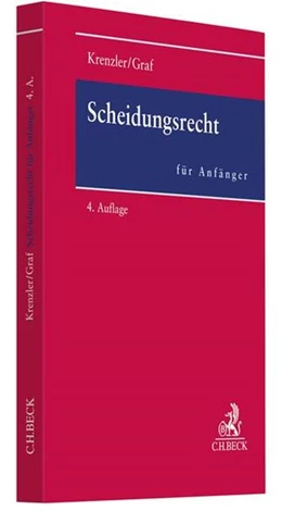 Abbildung von Krenzler / Graf | Scheidungsrecht für Anfänger | 4. Auflage | 2018 | beck-shop.de