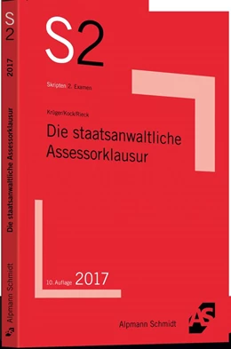 Abbildung von Krüger / Kock | Die staatsanwaltliche Assessorklausur | 10. Auflage | 2017 | beck-shop.de