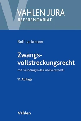 Abbildung von Lackmann | Zwangsvollstreckungsrecht | 11. Auflage | 2018 | beck-shop.de