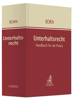 Abbildung von Heiß / Born | Unterhaltsrecht | 61. Auflage | 2021 | beck-shop.de