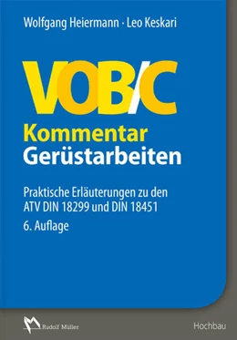 Abbildung von Heiermann / Keskari | VOB/C Kommentar - Gerüstarbeiten | 6. Auflage | 2017 | beck-shop.de