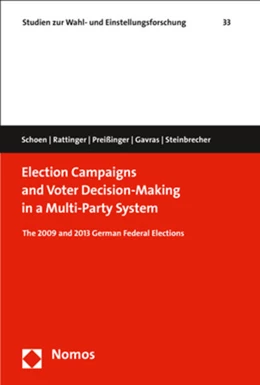 Abbildung von Schoen / Rattinger | Election Campaigns and Voter Decision-Making in a Multi-Party System | 1. Auflage | 2017 | beck-shop.de