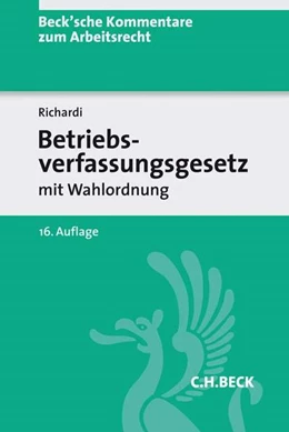 Abbildung von Richardi | Betriebsverfassungsgesetz: BetrVG | 16. Auflage | 2018 | Band 5 | beck-shop.de