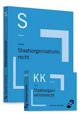 Abbildung von Altevers / Pieper | Bundle Altevers, Skript Staatsorganisationsrecht + Altevers, Karteikarten Staatsorganisationsrecht test Schupeta | 1. Auflage | 2017 | beck-shop.de