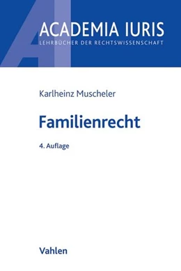 Abbildung von Muscheler | Familienrecht | 4. Auflage | 2017 | beck-shop.de