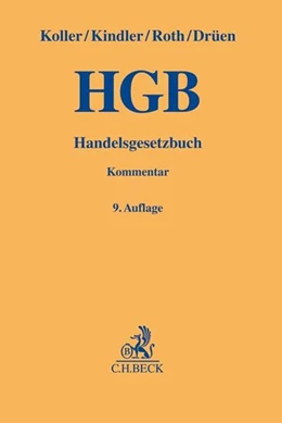 Abbildung von Koller / Kindler | Handelsgesetzbuch: HGB | 9. Auflage | 2019 | beck-shop.de