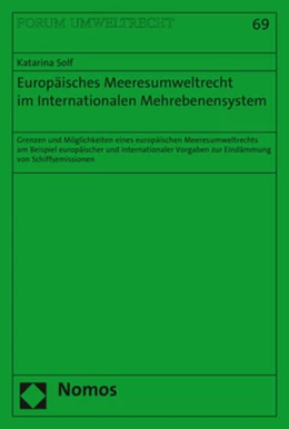 Abbildung von Solf | Europäisches Meeresumweltrecht im Internationalen Mehrebenensystem | 1. Auflage | 2017 | 69 | beck-shop.de