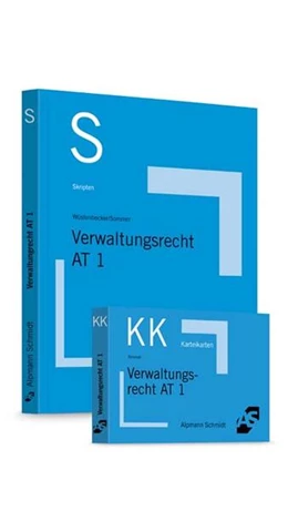 Abbildung von Wüstenbecker / Sommer | Bundle Wüstenbecker/Sommer, Skript Verwaltungsrecht AT 1 + Sommer, Karteikarten Verwaltungsrecht AT 1 | 1. Auflage | 2017 | beck-shop.de