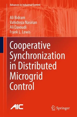 Abbildung von Bidram / Nasirian | Cooperative Synchronization in Distributed Microgrid Control | 1. Auflage | 2017 | beck-shop.de