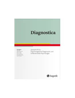 Abbildung von Diagnostica | 63. Auflage | 2018 | beck-shop.de