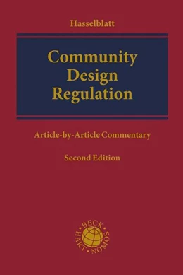 Abbildung von Hasselblatt | Community Design Regulation | 2. Auflage | 2018 | beck-shop.de