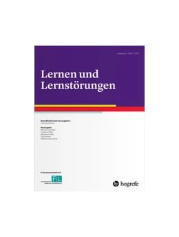 Abbildung von Lernen und Lernstörungen | 7. Auflage | 2018 | beck-shop.de