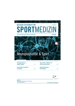 Abbildung von Deutsche Zeitschrift für Sportmedizin | 1. Auflage | 2018 | beck-shop.de