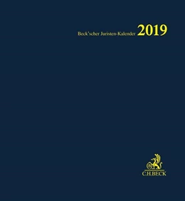 Abbildung von Beck'scher Juristen-Kalender 2019 | 1. Auflage | 2018 | beck-shop.de