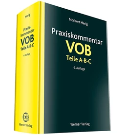 Abbildung von Herig | Praxiskommentar VOB Teile A, B und C | 6. Auflage | 2026 | beck-shop.de