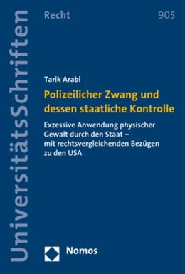 Abbildung von Arabi | Polizeilicher Zwang und dessen staatliche Kontrolle | 1. Auflage | 2017 | beck-shop.de