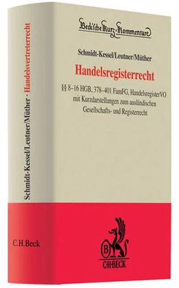 Abbildung von Schmidt-Kessel / Leutner | Handelsregisterrecht: HandelsregisterR | 1. Auflage | 2010 | Band 61 | beck-shop.de