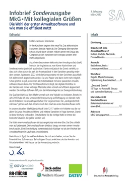 Abbildung von Infobrief MkG • Sonderausgabe | 3. Auflage | 2017 | beck-shop.de