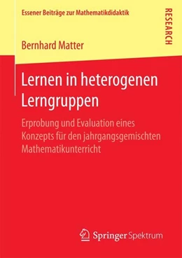 Abbildung von Matter | Lernen in heterogenen Lerngruppen | 1. Auflage | 2016 | beck-shop.de