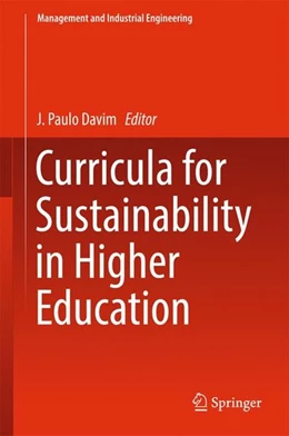 Abbildung von Davim | Curricula for Sustainability in Higher Education | 1. Auflage | 2017 | beck-shop.de
