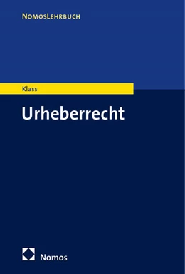 Abbildung von Klass | Urheberrecht | 1. Auflage | 2025 | beck-shop.de