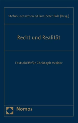 Abbildung von Lorenzmeier / Folz | Recht und Realität | 1. Auflage | 2017 | beck-shop.de