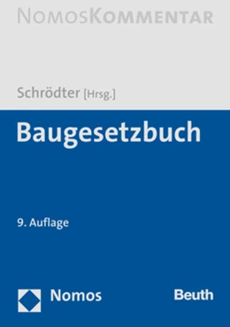 Abbildung von Schrödter (Hrsg.) | Baugesetzbuch: BauBG | 9. Auflage | 2019 | beck-shop.de
