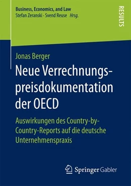 Abbildung von Berger | Neue Verrechnungspreisdokumentation der OECD | 1. Auflage | 2017 | beck-shop.de