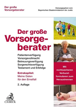 Abbildung von Der große Vorsorgeberater | 2. Auflage | 2017 | beck-shop.de