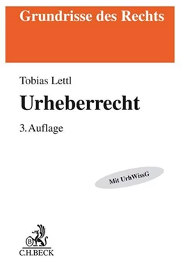 Abbildung von Lettl | Urheberrecht | 3. Auflage | 2018 | beck-shop.de