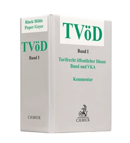 Abbildung von Bepler / Böhle / Pieper / Russ: TVöD Hauptordner Band I 86 mm <br>1 Ersatzordner (leer) | 1. Auflage | | beck-shop.de