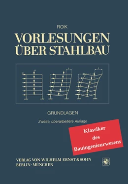 Abbildung von Roik | Vorlesungen über Stahlbau | 1. Auflage | 2017 | beck-shop.de
