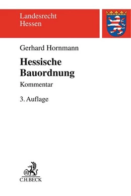 Abbildung von Hornmann | Hessische Bauordnung (HBO) | 3. Auflage | 2019 | beck-shop.de