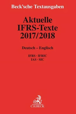 Abbildung von Aktuelle IFRS-Texte 2017/2018 | 1. Auflage | 2018 | beck-shop.de