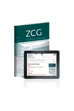 Abbildung von ZCG • Zeitschrift für Corporate Governance | 13. Auflage | 2018 | beck-shop.de
