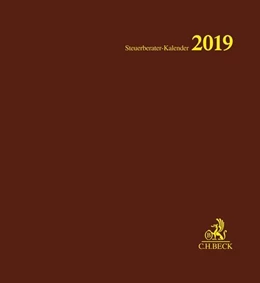 Abbildung von Steuerberater-Kalender 2019 | 1. Auflage | 2018 | beck-shop.de