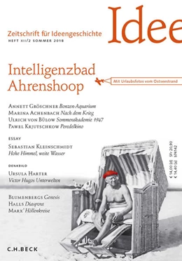 Abbildung von Zeitschrift für Ideengeschichte Heft XII/2 Sommer 2018 | 1. Auflage | 2018 | beck-shop.de
