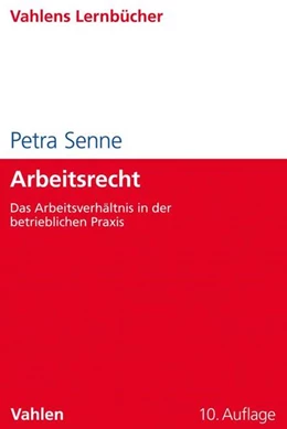 Abbildung von Senne | Arbeitsrecht | 10. Auflage | 2018 | beck-shop.de