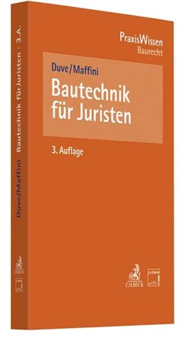Abbildung von Duve / Maffini | Bautechnik für Juristen | 3. Auflage | 2018 | beck-shop.de