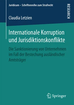 Abbildung von Letzien | Internationale Korruption und Jurisdiktionskonflikte | 1. Auflage | 2017 | beck-shop.de
