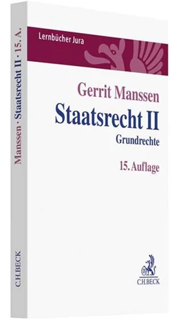 Abbildung von Manssen | Staatsrecht II | 15. Auflage | 2018 | beck-shop.de